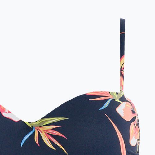 Horní díl plavek ROXY Into The Sun Mold Bandeau 2021 mood indigo tropical depht