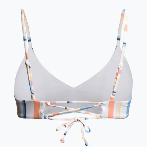 Horní díl plavek ROXY Beach Classics Strappy Bra 2021 peach whip sand stripper