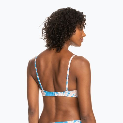 Horní díl plavek ROXY Love The Beach Vibe 2021 azure blue palm island