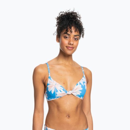 Horní díl plavek ROXY Love The Surf Knot 2021 azure blue palm island
