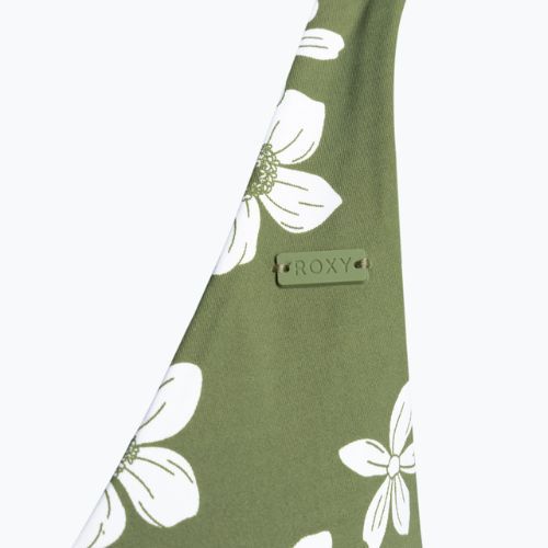 Horní díl plavek ROXY Retro Revo Twist Bra 2021 loden green surfrider spirit s
