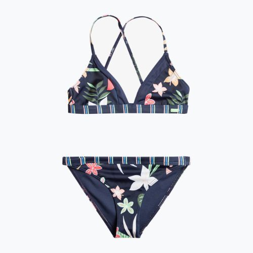 Dětské dvoudílné plavky ROXY Vacay For Life Athletic Set 2021 mood indigo alma swim