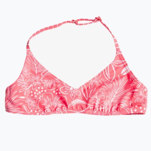 Dětské dvoudílné plavky ROXY Vacay For Life Triangle Bra Set 2021 sunkissed coral tropical tide