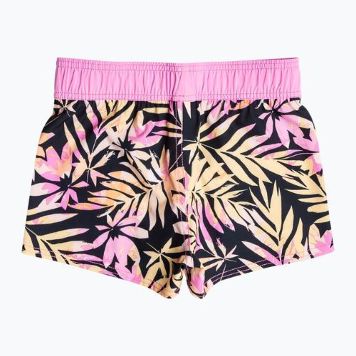 Dětské plavecké šortky ROXY Desert Rider 2021 anthracite zebra jungle girl