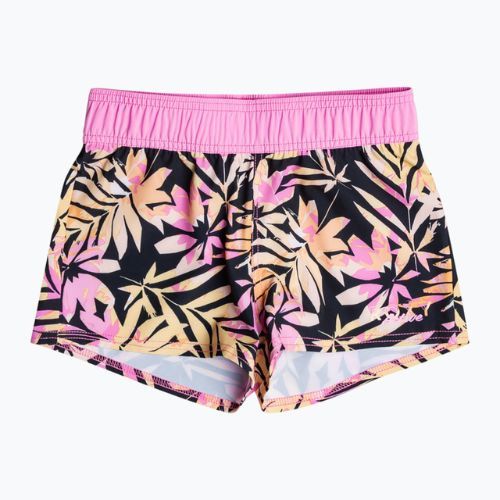 Dětské plavecké šortky ROXY Desert Rider 2021 anthracite zebra jungle girl