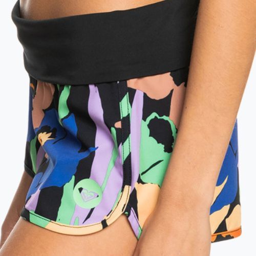 Dámské plavecké šortky ROXY Endless Summer Printed 2" 2021 anthracite flower jammin