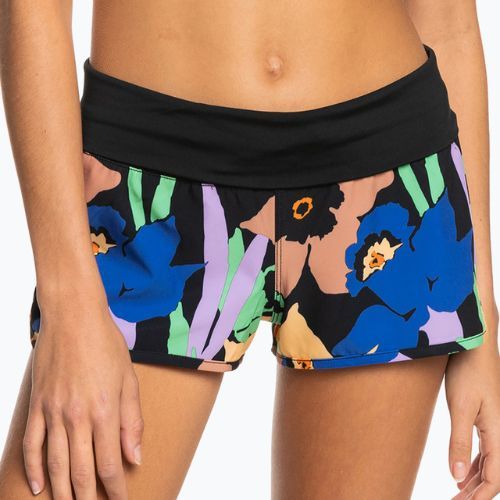 Dámské plavecké šortky ROXY Endless Summer Printed 2" 2021 anthracite flower jammin