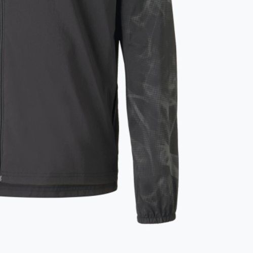 Pánská běžecká bunda PUMA Run Favorite Aop Woven černá 523389 01