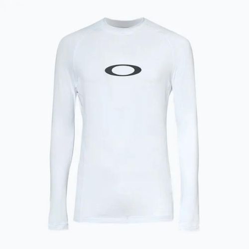 Oakley Ellipse Rashguard pánské plavecké tričko bílé FOA403767100