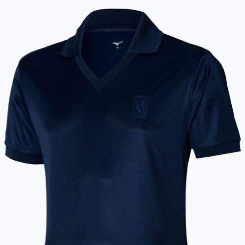 Pánské fotbalové tričko Mizuno SR4 Game Jersey navy blue P2MA2S6014