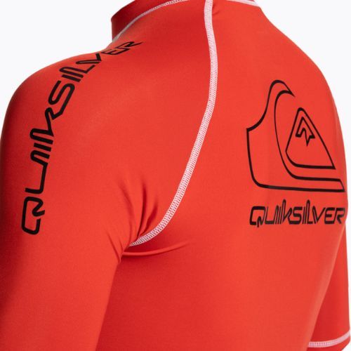 Quiksilver On Tour pánské plavecké tričko červené EQYWR03359-RQC0