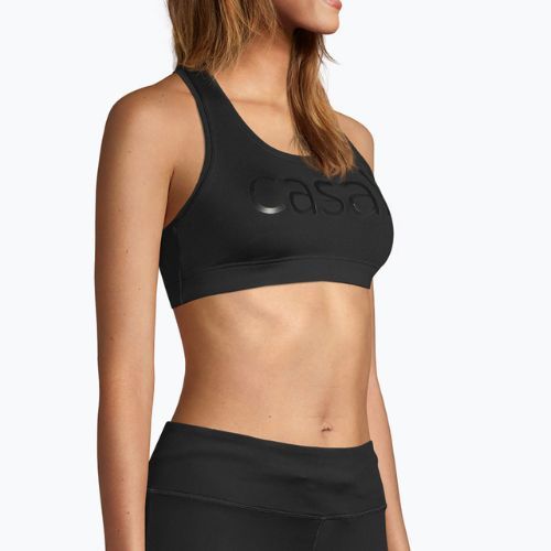 Casall Iconic Wool Sportovní fitness podprsenka černá 18850