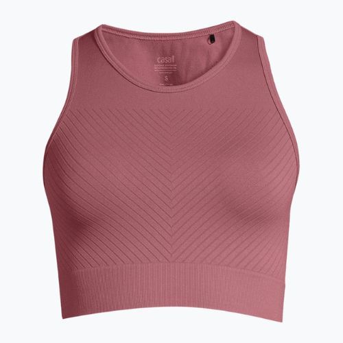 Casall Essential Block Seamless Sport dámský tréninkový top růžový 22114