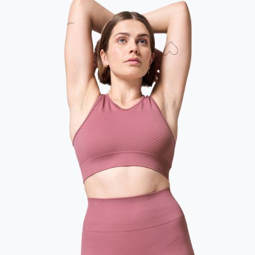 Casall Essential Block Seamless Sport dámský tréninkový top růžový 22114