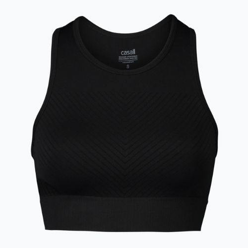 Casall Essential Block Seamless Sport dámský tréninkový top černý 22114
