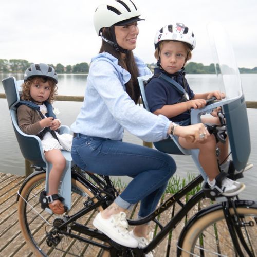 Přední sedadlo na kolo bobike Exclusive Mini Plus béžové 8011000022