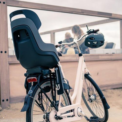 Zadní sedačka pro nosič kol bobike Go šedá 8012300005