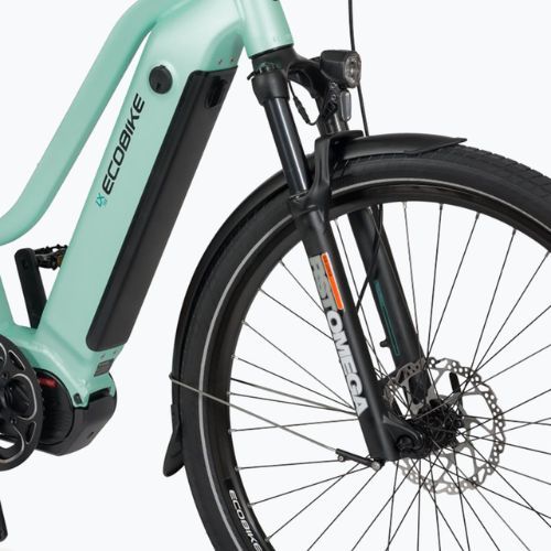 Dámské elektrokolo EcoBike LX 500/X500 17,5Ah LG zelené 1010316