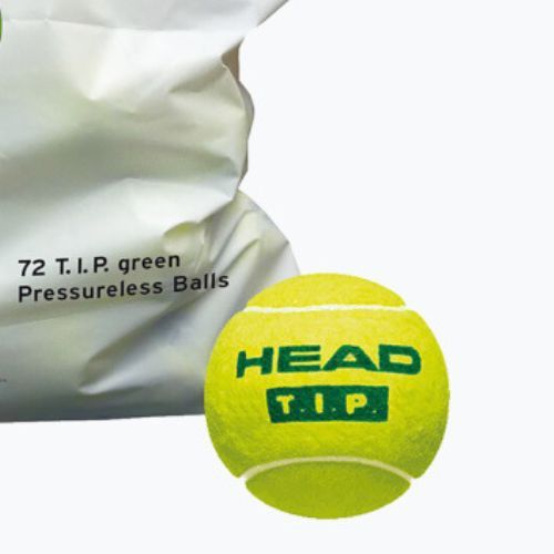 HEAD Tip Green 72 dětské tenisové míče zelené 578280