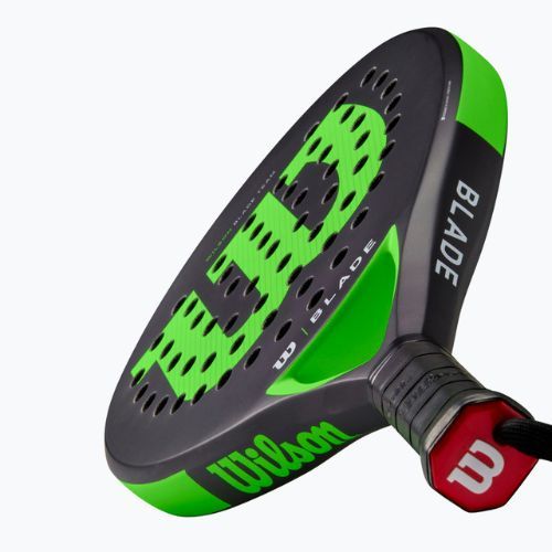 Wilson Blade Team V2 Padelová raketa černo-zelená WR067411U2