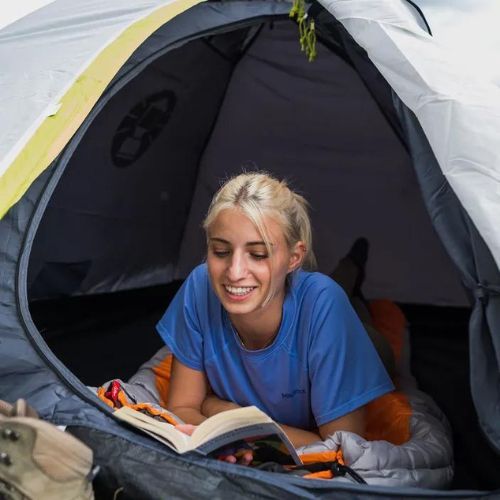 Trekingový stan Coleman Darwin pro 2 osoby šedý 2176903