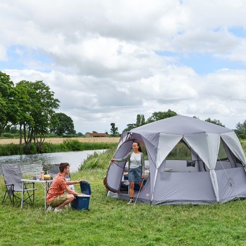 Coleman Octagon 8 Nový kempinkový stan pro 8 osob šedý 2176828