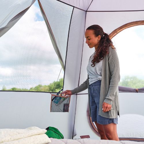 Coleman Octagon 8 Nový kempinkový stan pro 8 osob šedý 2176828