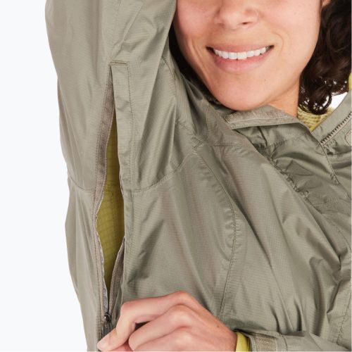 Marmot PreCip Eco dámská bunda do deště zelená 46700