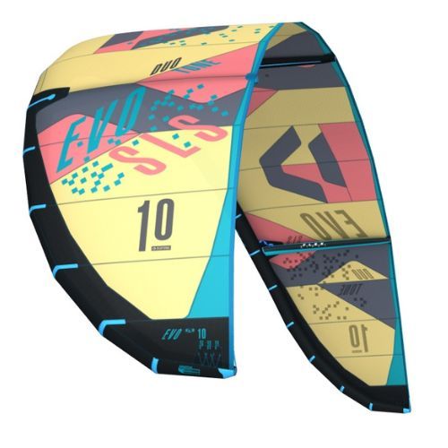 DUOTONE Evo SLS 2023 kite kitesurfing žlutá 44230-3013