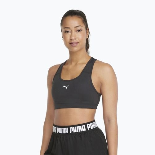 Fitness podprsenka PUMA Mid Impact 4Keeps Graphic PM černá 520306 06