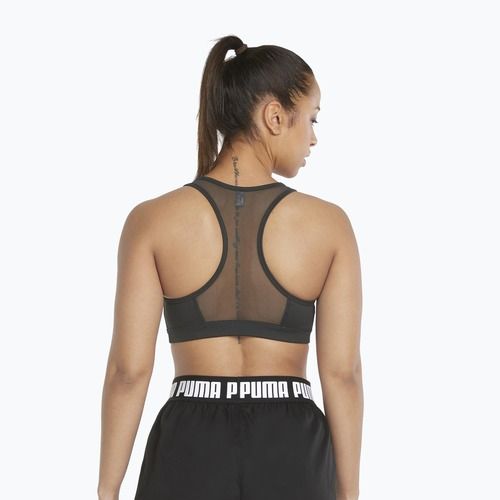 Fitness podprsenka PUMA Mid Impact 4Keeps Graphic PM černá 520306 06
