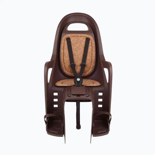 Dětská sedačka na kolo Polisport Groovy Maxi FF 29 ECO dark brown eco
