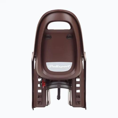 Dětská sedačka na kolo Polisport Groovy Maxi FF 29 ECO dark brown eco