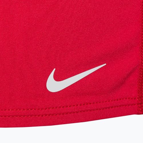 Pánské plavecké boxerky Nike Hydrastrong Solid Square Leg červené NESSA002-614