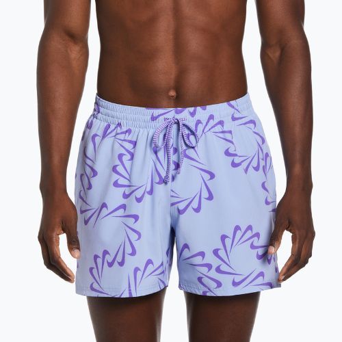 Pánské šortky Nike Swoosh Line 5" Volley purple NESSD509-451