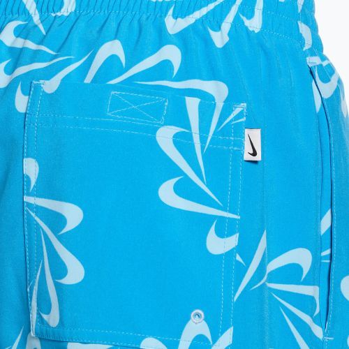 Pánské šortky Nike Swoosh Line 5" Volley modré NESSD509-480