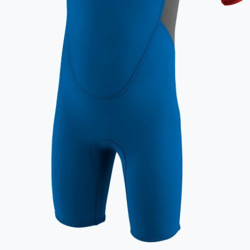 Dětský neopren   O'Neill Toddler Reactor-2 2 mm Back Zip S/S ocean/graphite/red