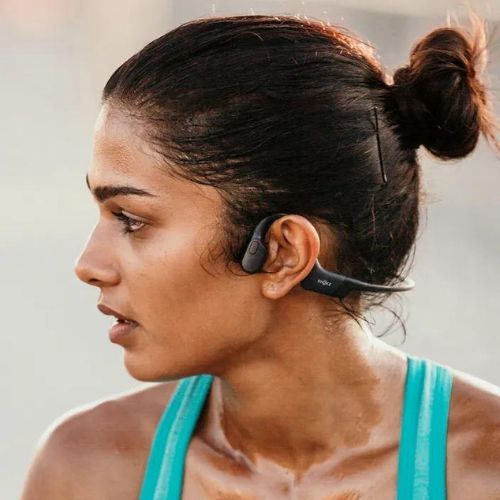Bezdrátová sluchátka Shokz OpenRun černá S803BK