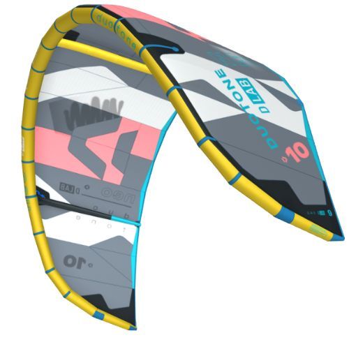 DUOTONE kitesurfingový drak Neo D/Lab 2023 šedý 44230-3024