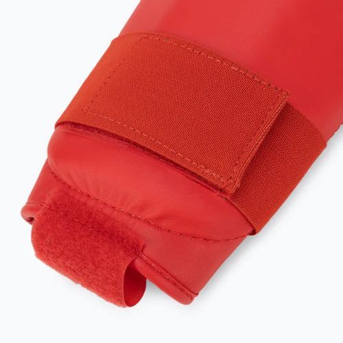 Chrániče holenních kostí Mizuno červené 23EHA10262