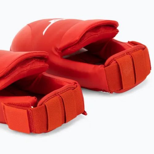 Chrániče nohou Mizuno červené 23EHA10362