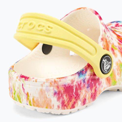 Dětské žabky Crocs Classic Tie-Dye Graphic Clog T white 206994-83B