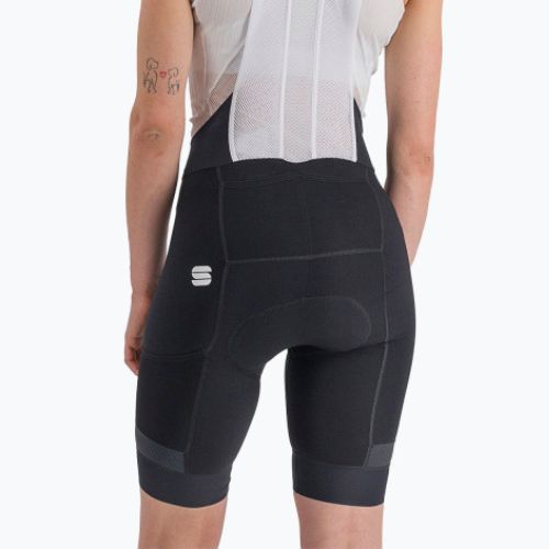 Sportful Supergiara Bibshort dámské cyklistické kraťasy černé 1120026.002