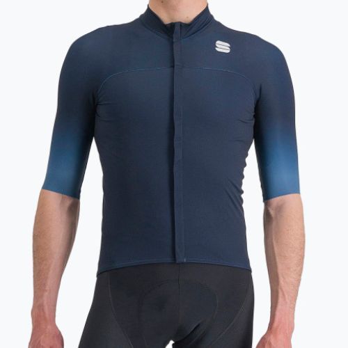 Pánský cyklistický dres Sportful Midseason Pro modrý 1122039.456