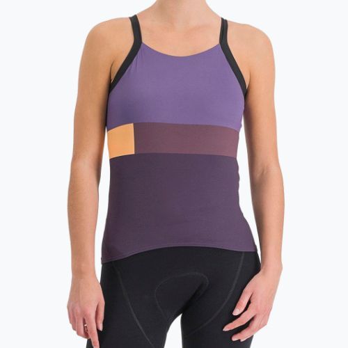 Dámský cyklistický dres Sportful Snap Top purple 1123024.502