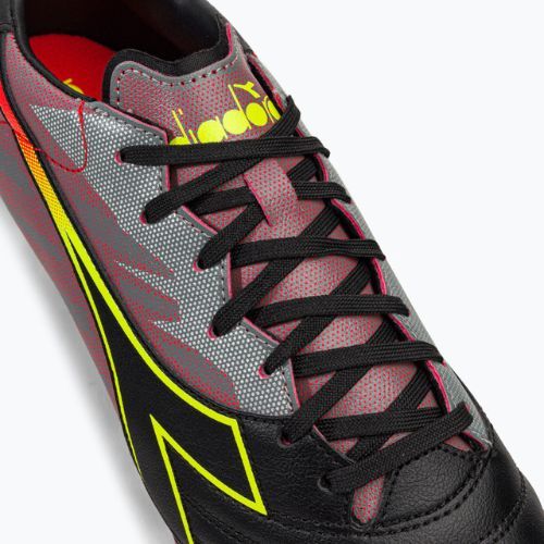 Pánské kopačky Diadora Brasil Elite Veloce R LPU černo-červené DD-101.179181-D0136-39