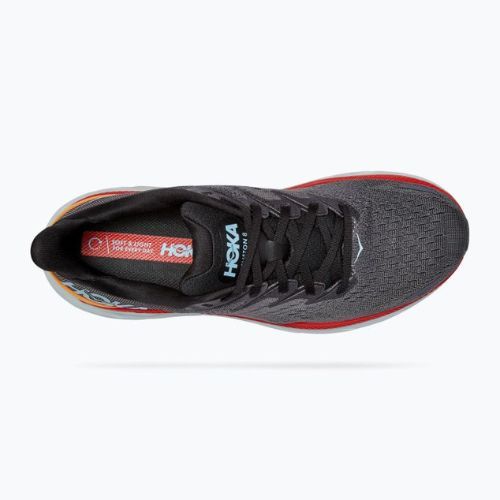 Pánské běžecké boty HOKA Clifton 8 grey 1119393-ACTL