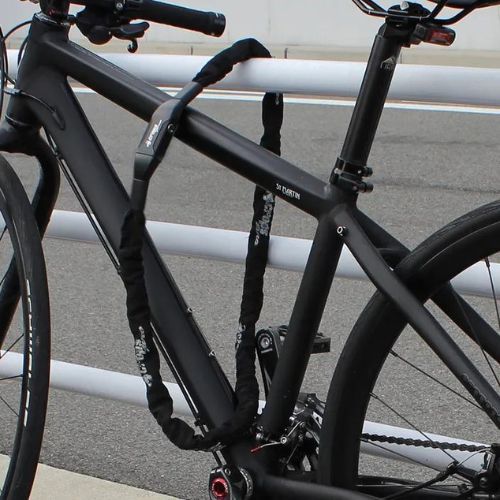 Zámek na kolo Crops K4-66 černý CP-K4-66-AL-01