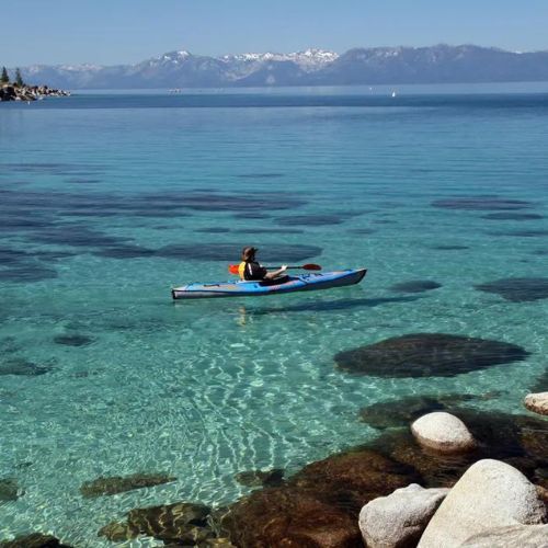 Advanced Elements AdvancedFrame Expedition TM Elite blue AE1009-XE Nafukovací kajak pro 1 osobu