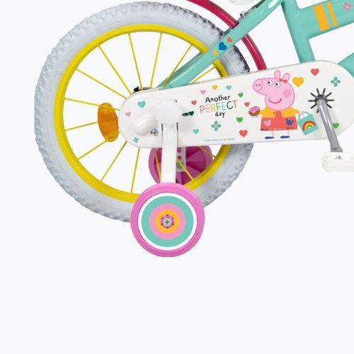 Dětské kolo Toimsa 16" Peppa Pig zelené 1698